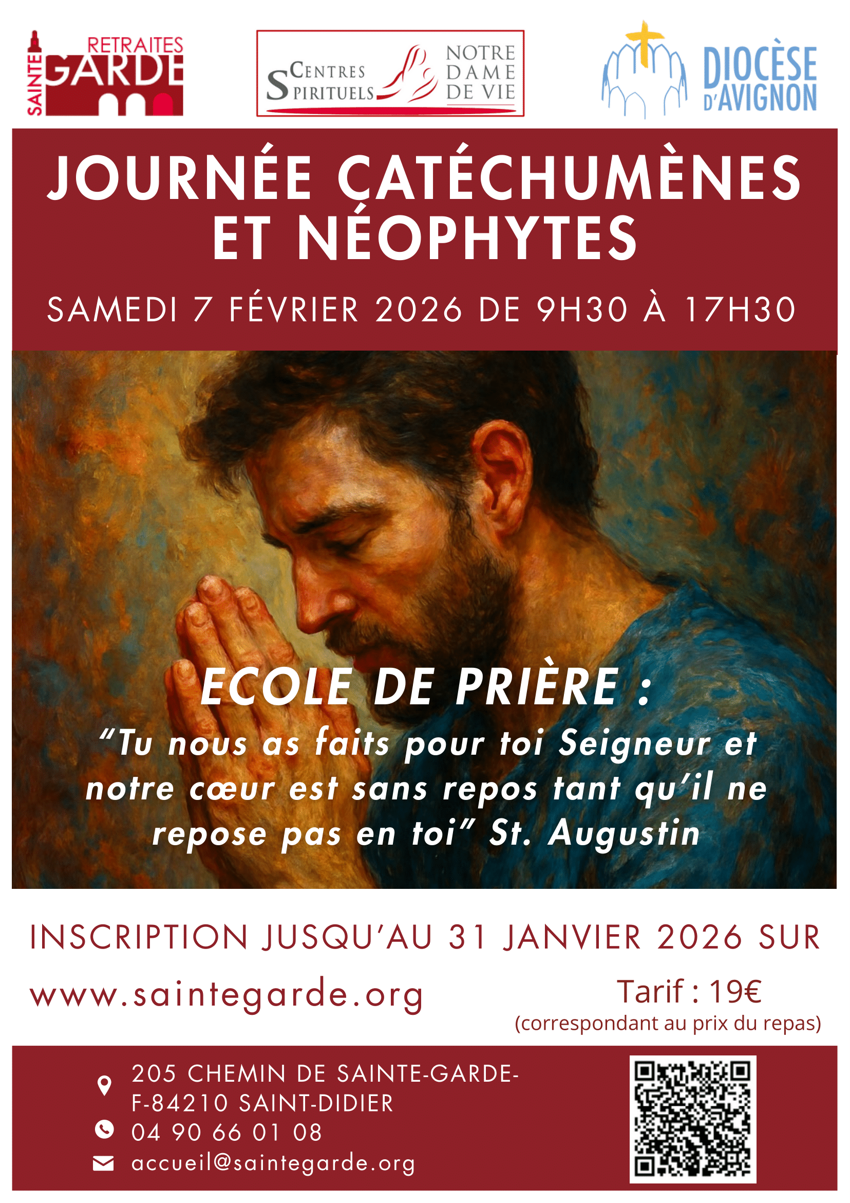 Affiche - Ecole de prière-1