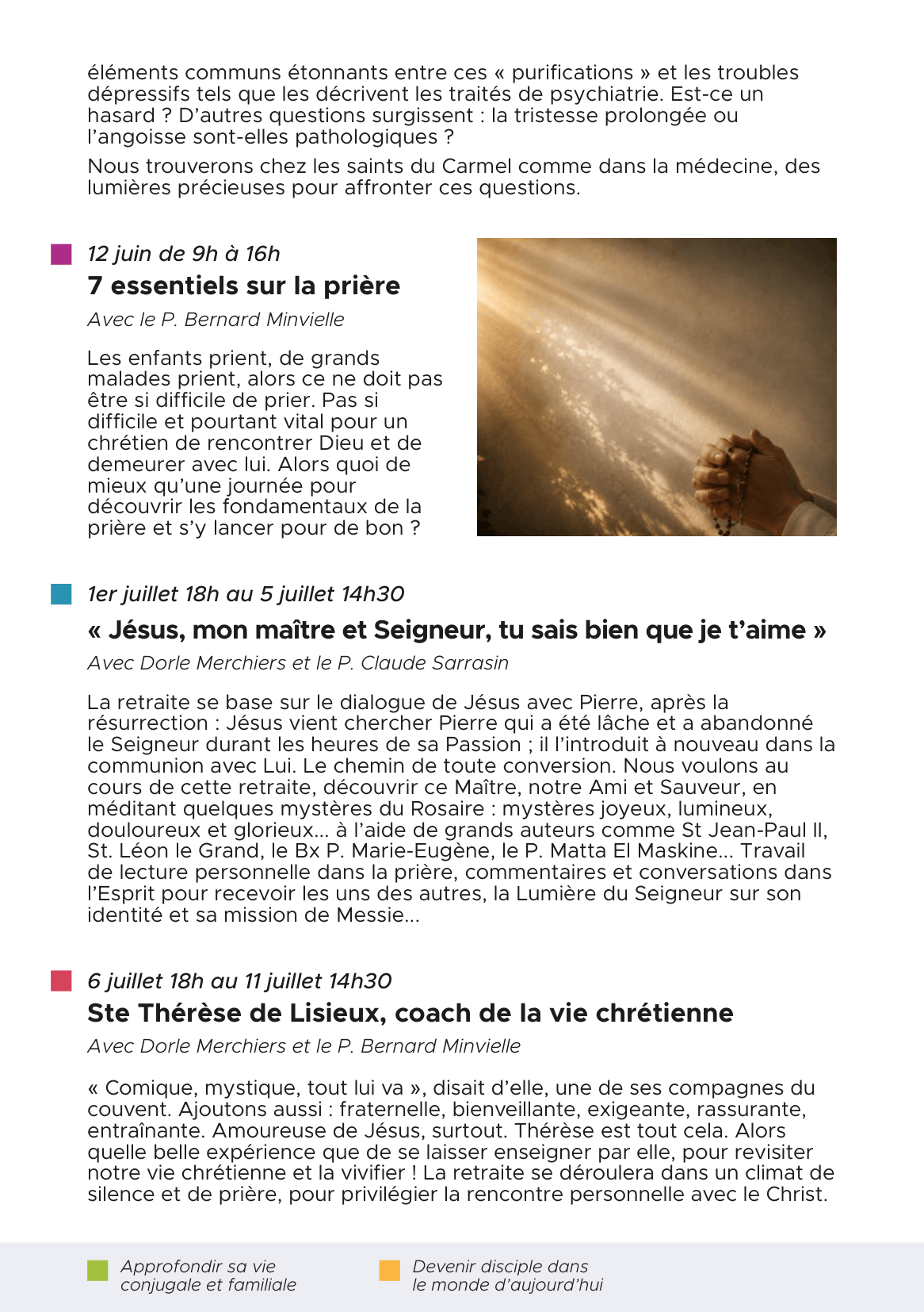 Programme Centre spirituel Notre-Dame de Vie-7